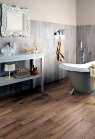 This colorful powder room by amw design studio uses wood flooring to add organic warmth to a. Tiles In Wood Design By Ariana Ideas For The Bathroom Living Room And Kitchen Interior Design Ideas Ofdesign