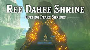 Ree Dahee Shrine - Dueling Peaks Shrines - Climber's Bandanna - YouTube