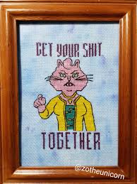 Check spelling or type a new query. Motivational Cross Stitch Of Pc I Just Finished R Bojackhorseman Bojack Horseman Know Your Meme