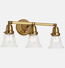 Rose City 2 1 4 Fitter Triple Sconce Rejuvenation Sconces Bathroom Sconces Wall Lights