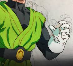 This form is called #17 absorption in dragon ball z: Dragon Ball Z Cell Drawing Sealed Gohan As Great Saiyaman B2 Anime Tv Series 1853552613