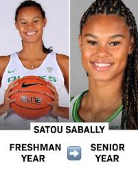 They grow up so fast 🥹 Seeing some of our favs side by side from Freshman  year to Senior year, has us emotional. #NCAAWBB