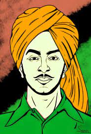 Bhagat Singh Bhagat Singh Wallpapers Bhagat Singh Earth Drawings