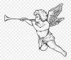 Catholic celestial cemetery chant cherub child children christ christian christianity christlich christmas christmas card christmas. Cool Cherub Angel With A Pipe Tattoo Design Angel Vector Clipart 5641308 Pikpng