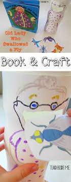 Write words from the old lady who swallowed fly. Old Lady Who Swallowed A Fly Craft Teach Beside Me