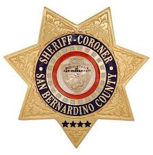 San Bernardino County Sheriff Coroner Calif Police Badge Fire Badge Sheriff