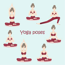When you sit and stare at a computer screen for hours yoga for a heavy heart: Fitness Woman Sitting In Yoga Posture 688750 Vector Art At Vecteezy