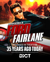 35 Years of Rock 'n' Roll Mayhem: The Adventures of Ford Fairlane Turns 35  Released on July 11, 1990, The Adventures of Ford Fairlane is turning 35  today — and it's just