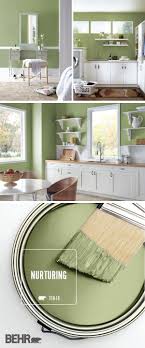 That's why we've tapped a handful of interior design experts to share their favorite cabinet colors, along with the décor styles and hardware selections that combine best with each hue. There S More Than One Way To Use The Behr Paint Color Of The Month Nurturing In The Interior Design Of Room Colors Interior Design Paint Kitchen Wall Colors