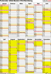 Maybe you would like to learn more about one of these? Kalender 2022 Baden Wurttemberg Ferien Feiertage Pdf Vorlagen