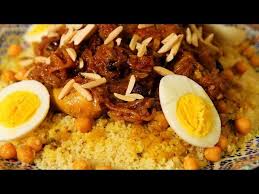 With a ratio of 1:1 couscous to water (or broth), simply bring the Couscous Tfaya Caramelized Onions Recipe Cookingwithalia Episode 164 Youtube