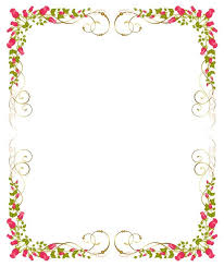 Flower32 Wedding Borders Page Borders Design Free Wedding Printables