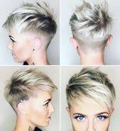 Kurzhaarfrisuren frauen ab 50 bilder. 16 Kurzhaarschnitt Mit Undercut Ideen Kurzhaarfrisuren Haarschnitt Kurz Kurzhaarschnitte
