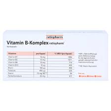 Morgens 30 minuten vor dem frühstück ist der beste zeitpunkt, da das vitamin morgens zusätzlich für einen energieschub. Erfahrungen Zu Vitamin B Komplex Ratiopharm 60 Stuck Medpex Versandapotheke