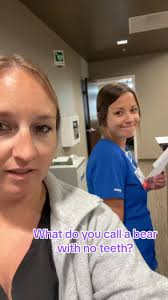 What do you call a bear with no teeth?