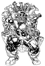 Von basics bis hin zu festmode: Thanos Coloring Pages