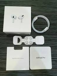 New Apple Airpods Pro Box Empty Box Usb C Charge Cable Manual 4 Ear Tips Apple In 2020 Airpods Pro Usb Cable