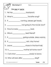 Worksheets Grammar Worksheets Kindergarten Grammar Worksheets English Grammar Worksheets