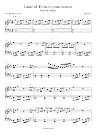 Maybe you would like to learn more about one of these? Game Of Thrones Theme Piano Sheet Music Epic Sheet Music