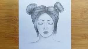 Here's a simple way to place the features accurately when drawing a head. How To Draw A Girl With Beautiful Hairstyle Social Useful Stuff Handy Tips
