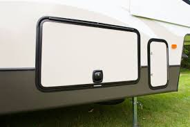 Exterior window shades are ideally fastened to the side of your rv, just beyond the edge of the window frames. Access Baggage Doors Lippert
