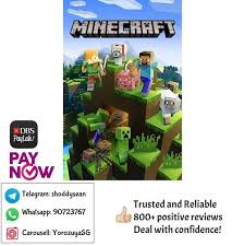 Java edition for pc/mac online game code esrb rating: Minecraft Prepaid Game Card Java Edition Cd Key Tickets Vouchers Vouchers On Carousell