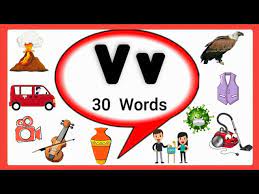 Leave voluntarily, as a job or position · vacillate. Letter V Words For Kids Words Start With Letter V V Letter Words V Words V For Words Youtube