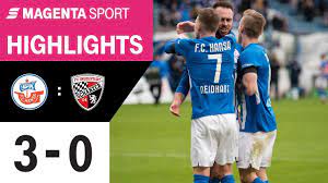 Gegen den tabellenführer zeigten die gäste. Hansa Rostock Fc Ingolstadt Spieltag 25 19 20 Magenta Sport Youtube