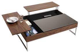 Many of the coffee tables in our guide come with storage space, ideal for hiding away living room clutter, or indeed for hiding away cocktail paraphernalia. Go Ahead Eat In Front Of The Tv