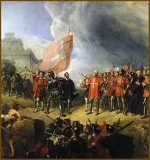 Soirée dialogues sur l'europe du 25 avril à paris: Prise De Malte En 1530 Par Philippe De Villiers De L Isle Adam Grand Maitre De L Ordre Tableau De Rene Berthon Musee Nat Knights Hospitaller War Art Art