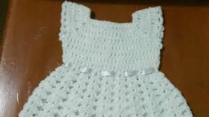 Ecco terminato il vestito uncinetto per bimba! Vestito Neonata Uncinetto Youtube