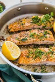 Pin By The Homesteading Honey On Misc Food Pan Fried Salmon Fried Salmon Recipes Salmon Recipes