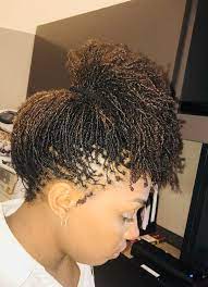 Reti With My New Consultant All Consultants Aren T Made Equally Sisterlocks 4monthslocks Short Hair Styles Curly Hair Styles Black Hair Updo Hairstyles