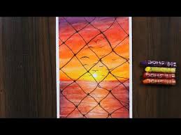 Watch this easy oil pastel drawing for beginners / sunset and moonlight scenery / step by step video. Pin On Quick Saves