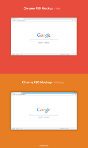 Free Chrome Browser Desktop Mockup In Psd Chrome Browser Desktop Mockup Psd Mockup Psd Mockup Psd