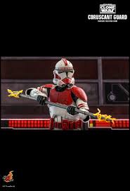 Hot Toys Tms025 Star Wars The Clone Ware Coruscant Guard Hot Toys Star Wars Collectors Star Wars