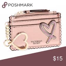 Victoria's secret credit card gives cardmembers a 40% discount from purchases on swimwear currently. Victoria S Secret Love Heart Card Case Victoria Secret Coin Bag Secret Wallet