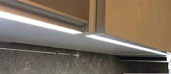 The kit has everything you need to install the four sets of lights either inline in one long strip or side by side for extra lighting in one area. Under Cabinet Strip Lighting For Recessed Cabinets Taiwantrade Com