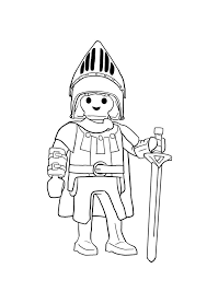 11 Unique De Dessin Chevalier Facile Collection Coloriage Chevalier Playmobil Chevalier Coloriage
