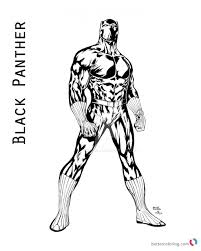 Baby Panther Coloring Page