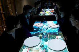 This is the classic game of matching colors and numbers. London Restaurant Features Interactive Tables Family Restaurants London Restaurants Restaurants For Birthdays