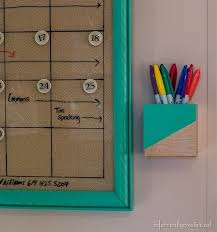 Color Block Pen Holder Wood Scrap Project Infarrantly Creative Wood Scraps Pen Holders Diy Materials