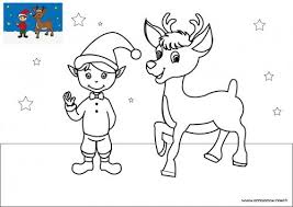 Drole pere noel message du père noël image pere noel en perle hama bricolage boule de noël maternelle avis pullip pere noel déco noel blanche exemple l origine du pere noel j'ai rencontré le père noël telecharger exemple dessin animé père noël sapin de noel en feu exemple l'apprenti. Coloriage De Noel Le Lutin Du Pere Noel Avec Un Renne A Telecharger Et A Imprimer Gratuitement