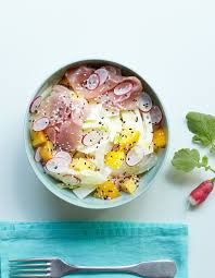 Idees De Recettes Minceur Pour L Ete Elle A Table Salade Fenouil Fenouil Jambon Cru