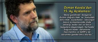 Kavala suçsuz olduğunu değil tutuklayanlar suçlu olduğunu ispat etmek zorunda. osman kavala neden mi tutuklu? Osman Kavala 500 Gundur Tutuklu Sonuc Surecin Zorluguna Katlanmaya Deger Oldugunu Gosterecektir