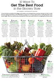 10 Ways To Get The Best Food In The Grocery Store Dbl Click Pic For Larger Chart Nutrition Health Tips And Tricks Healthy Recipes Whole Food Recipes