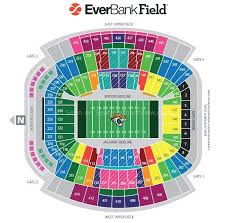 Everbank Field Seating Chart Elcho Table