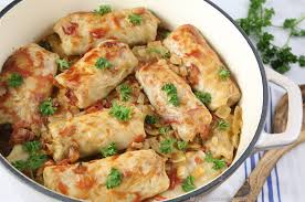 Top the cabbage rolls with a small plate. Mom S Healthy Multi Grain Cabbage Rolls With Step By Step Photos