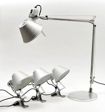 Compact, with all the same task lighting features as the classic, it won't even feel like your desk lamp is on the smaller side. Lot Art Metal Wall Lamp And Three Clip Lamps Tolomeo Micro 4x Design