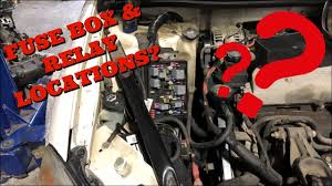 I recently installed an aftermarket radio in my 2004 chevy impala. Chevy Impala Fuse Box Relays Locations 2006 2013 Youtube